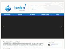 Tablet Screenshot of lakshmi.ae