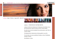 Desktop Screenshot of lakshmi.de