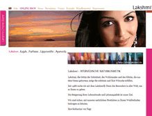Tablet Screenshot of lakshmi.de